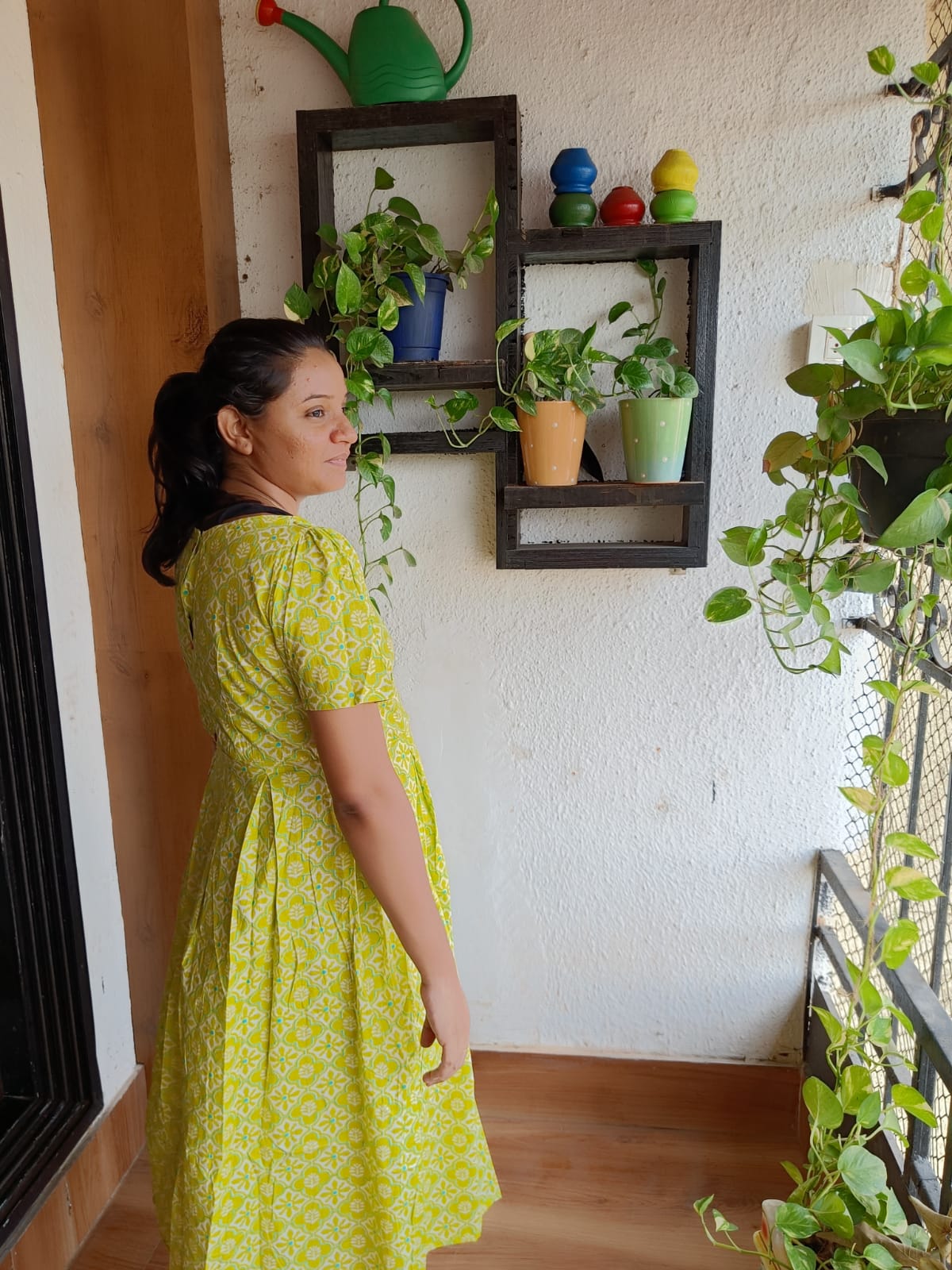Pleated Maxi Dress