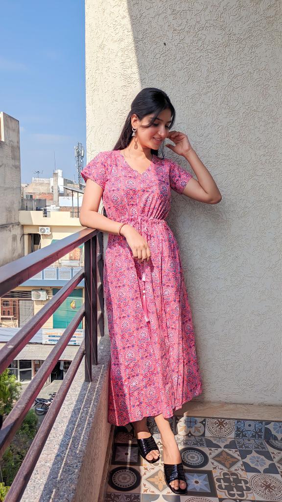 Pink Maxi dress