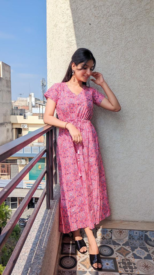 Pink Maxi dress
