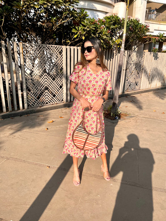 Froral Printed Dress