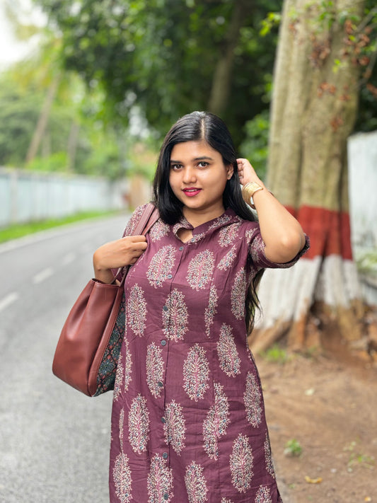 Maroon Blossom Set