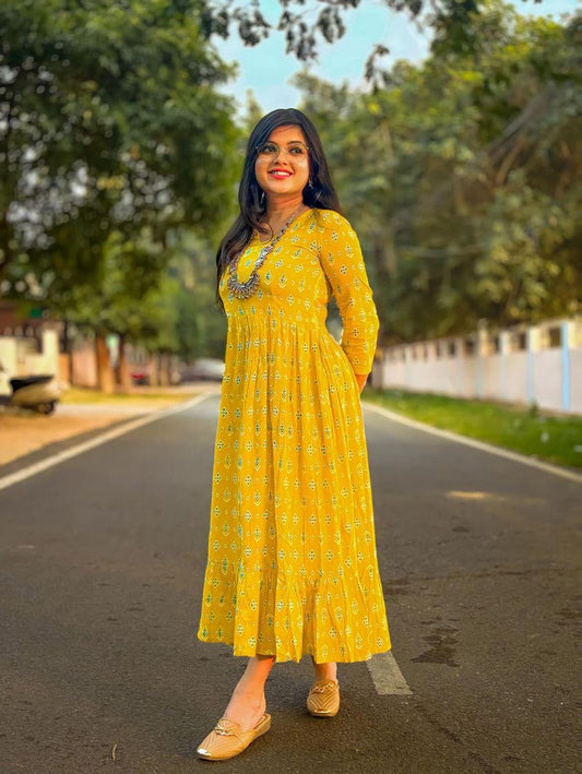 Yellow Maxi Dress