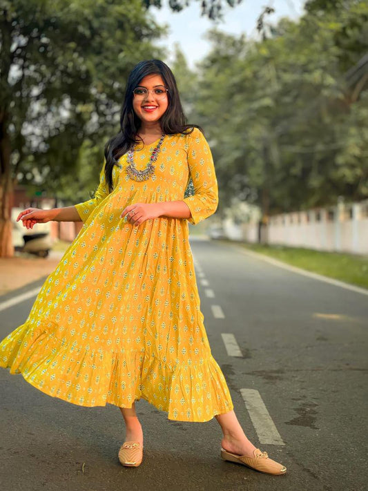 Yellow Maxi Dress